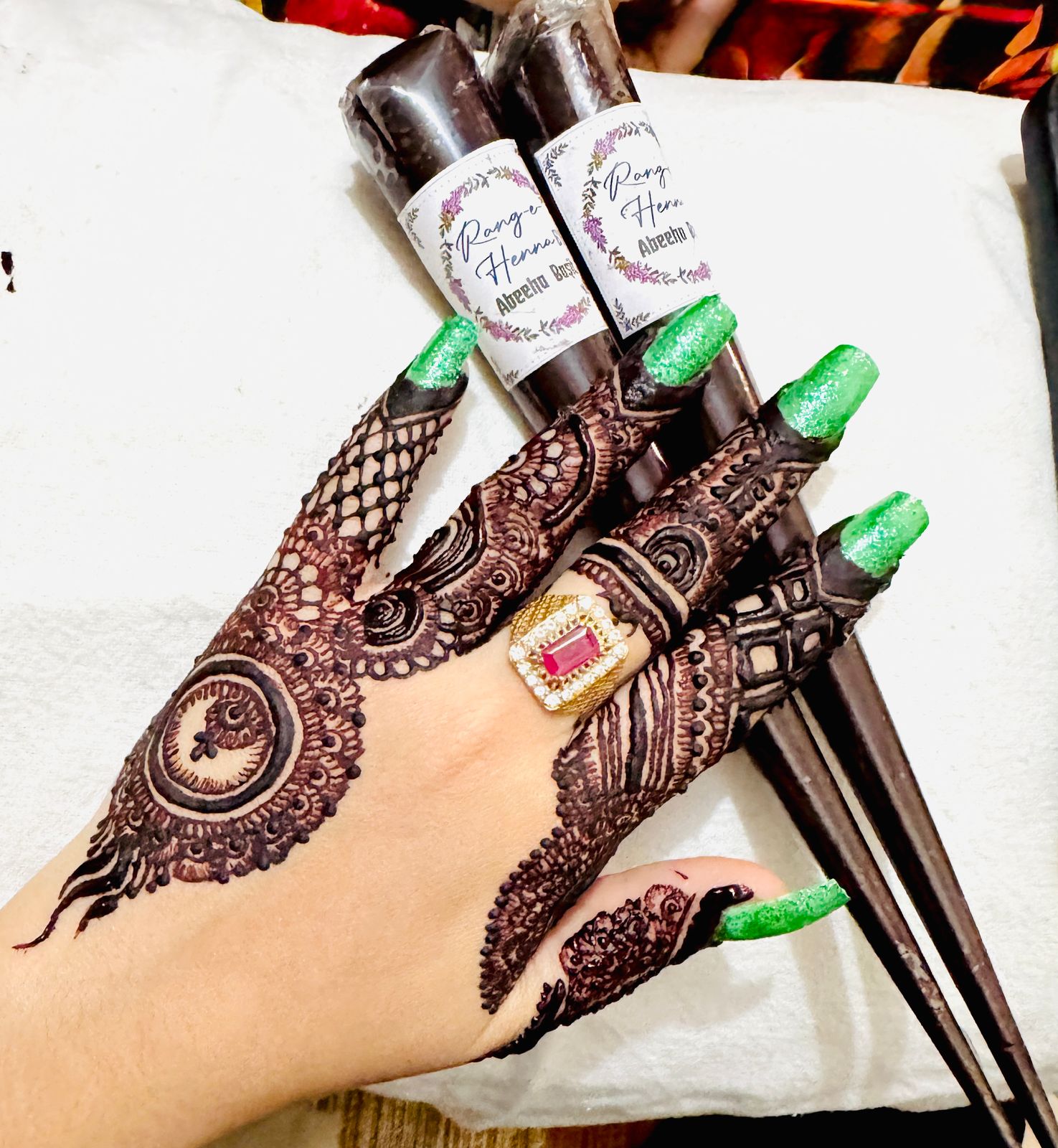 Rang e Henna by Abeeha basit 50gm Large size cone