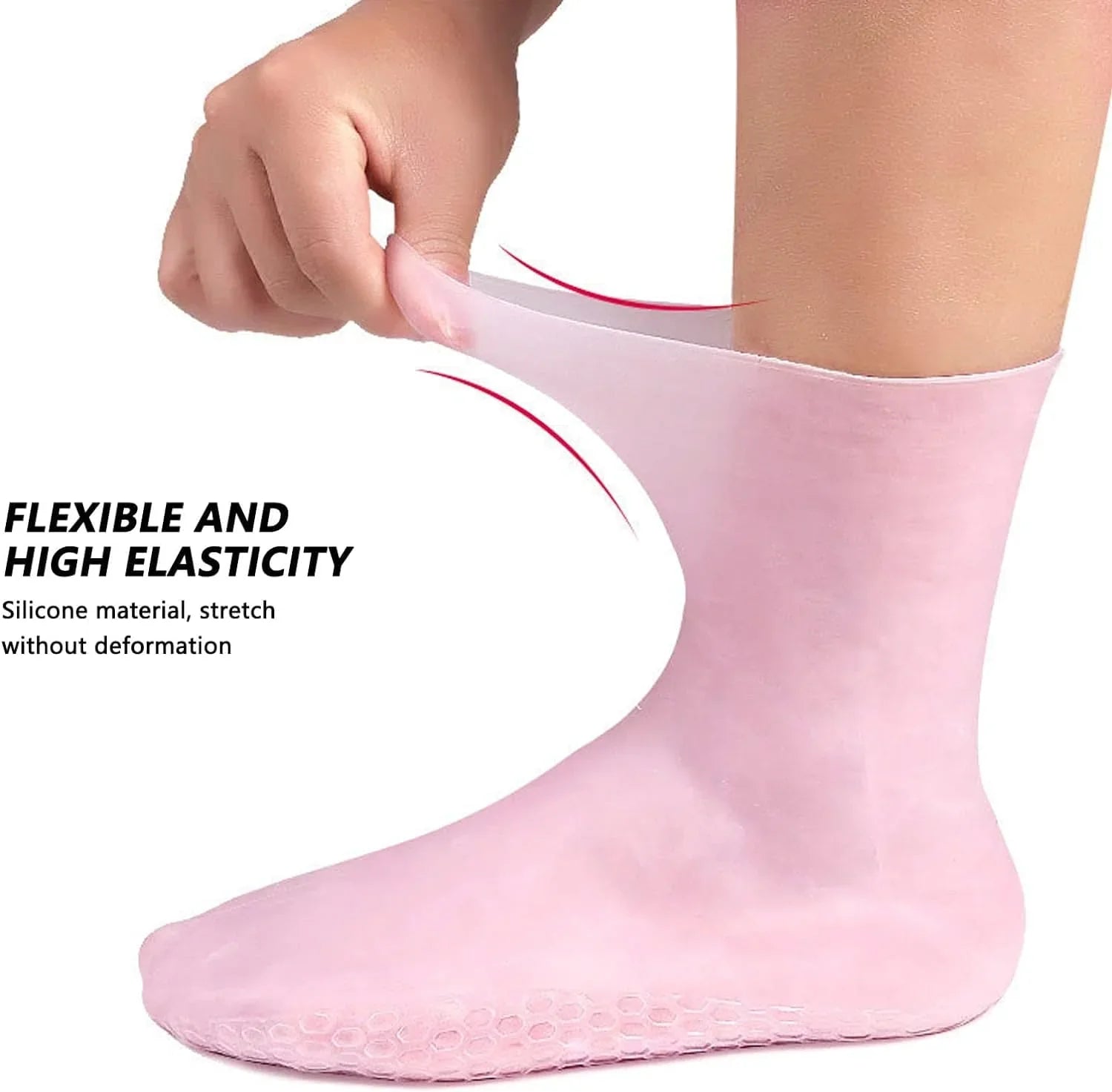 Silicon Gel Moisturizing Sock